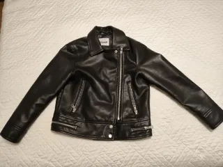 Cazadora polipiel niña de 8 años