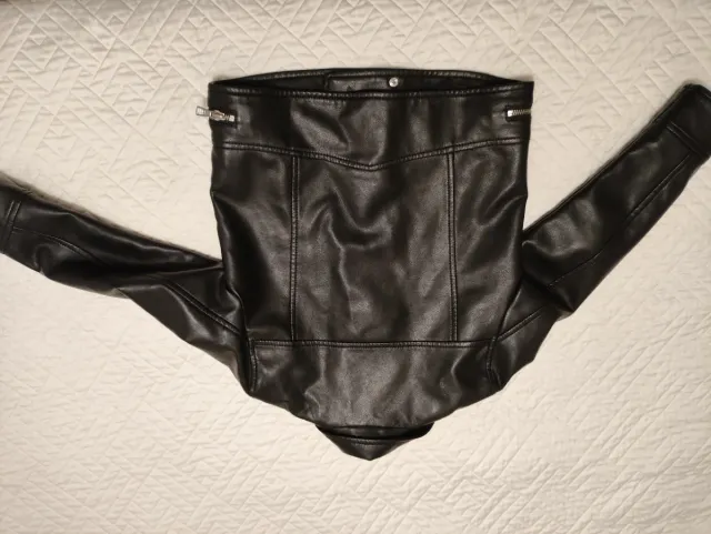 Cazadora polipiel niña de 8 años