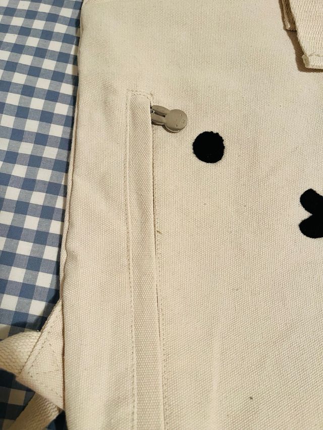 Mochila infantil Miffy beige