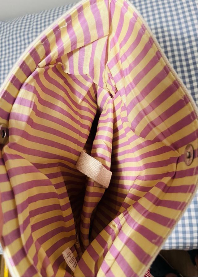 Mochila infantil Miffy beige