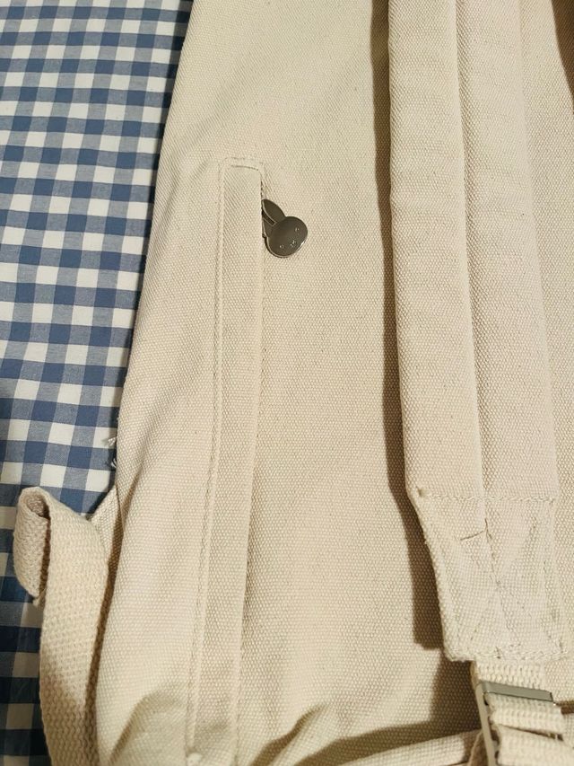 Mochila infantil Miffy beige