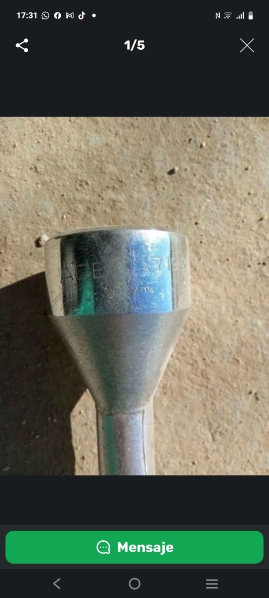 Llave de cruz para ruedas