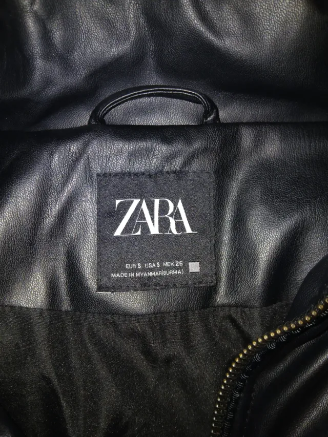 Casaco acolchoado Zara Tamanho S em perfeito estado