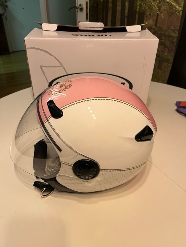 Casco Moto Jet Zeus Talla XS