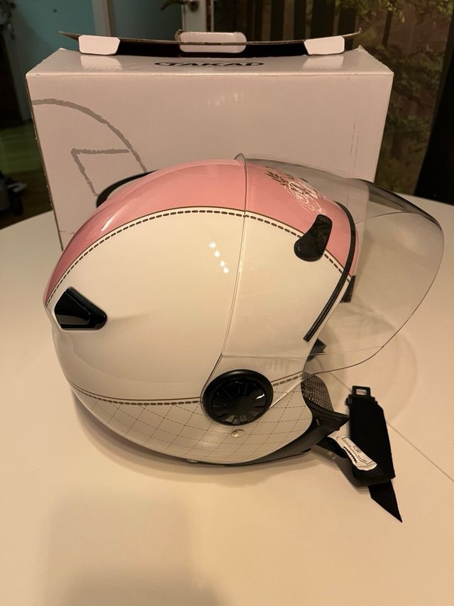 Casco Moto Jet Zeus Talla XS