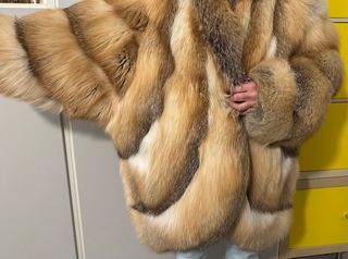 Pelliccia vintage volpe rossa