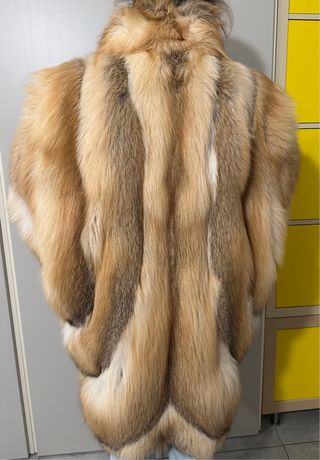 Pelliccia vintage volpe rossa