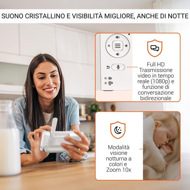 Gigaset BABY 700 Connected Monitor 5.5"