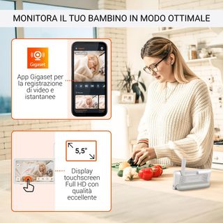 Gigaset BABY 700 Connected Monitor 5.5"