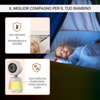 Gigaset BABY 700 Connected Monitor 5.5"