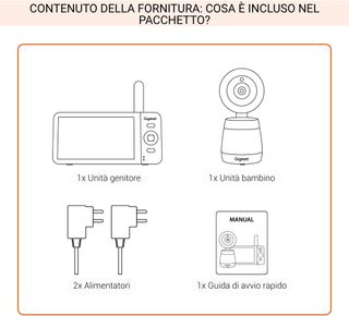 Gigaset BABY 700 Connected Monitor 5.5"