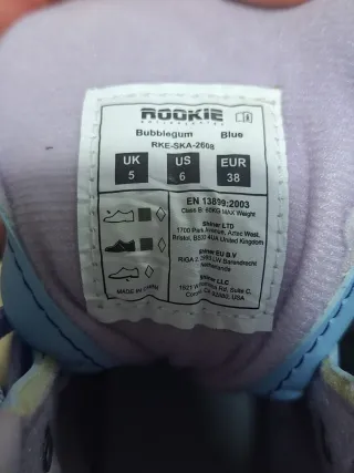 Patines Rookie 4 ruedas azul