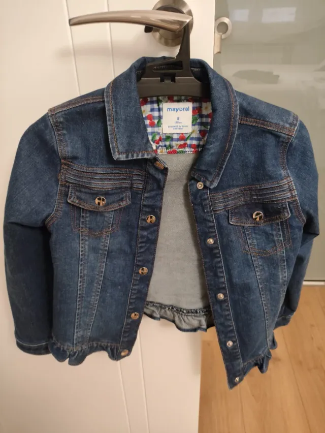 Cazadora vaquera niña Mayoral 8 años