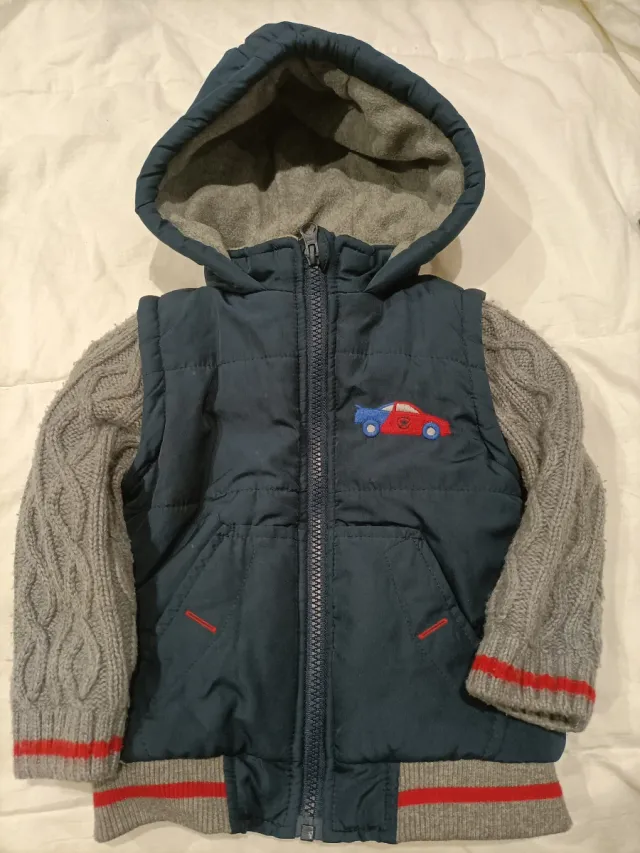 Chaqueta bebé niño 18-24 meses coche