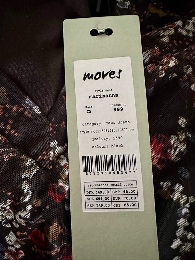 Vestido floral Moves Talla M sin estrenar