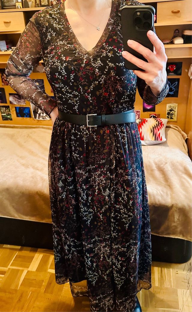 Vestido floral Moves Talla M sin estrenar