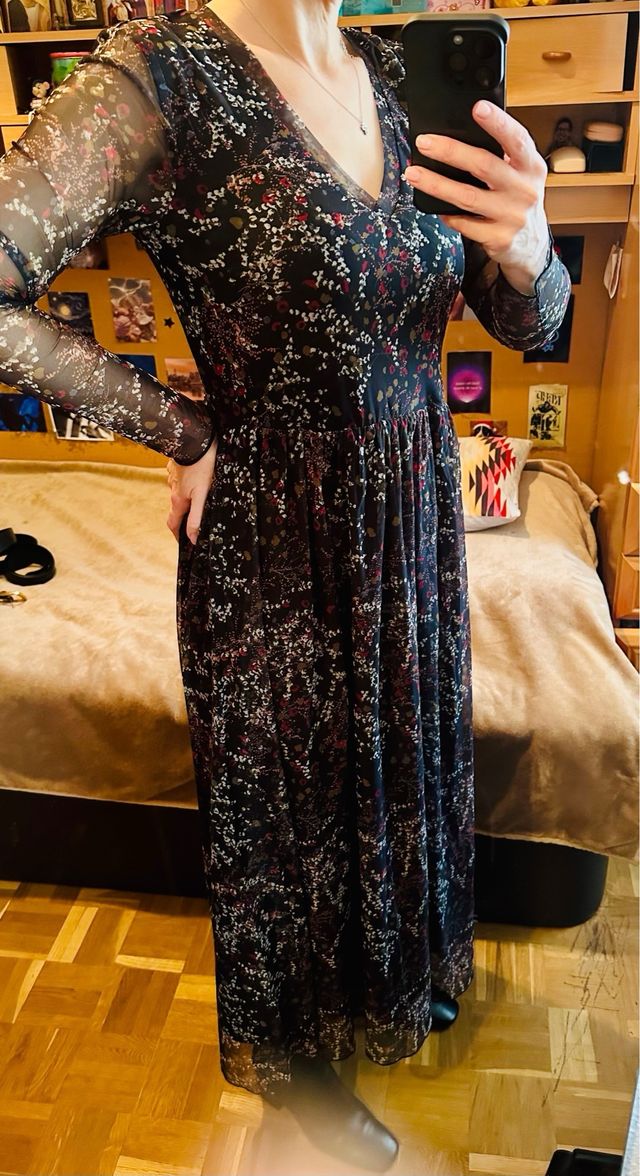 Vestido floral Moves Talla M sin estrenar