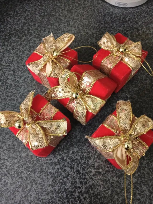 Confezione regalo da appendere 5 pezzi