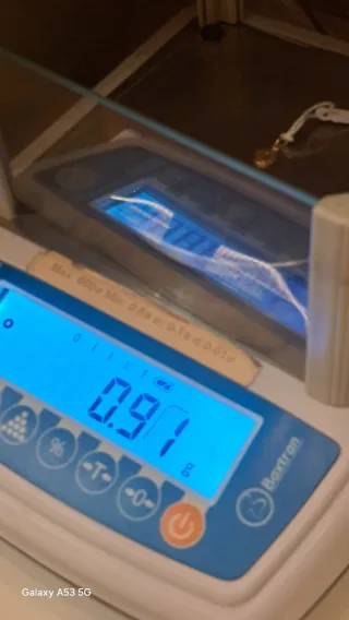 Medalla de lenteja Oro 18K