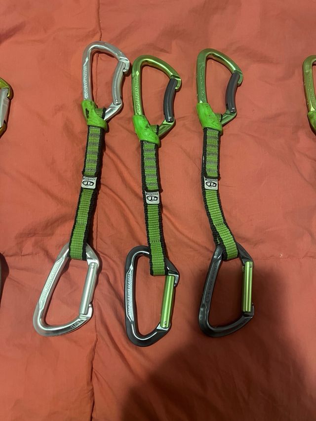 Set Completo 16 Rinvii Arrampicata Sportiva