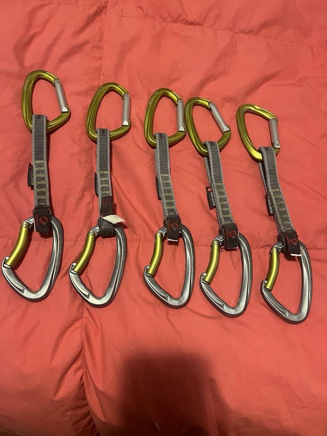 Set Completo 16 Rinvii Arrampicata Sportiva