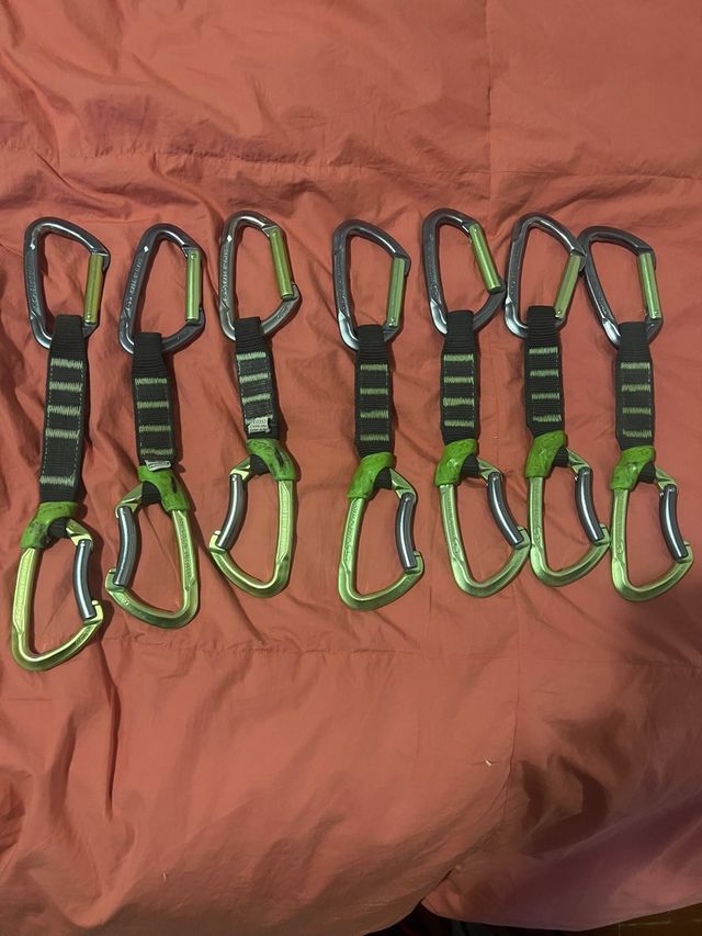 Set Completo 16 Rinvii Arrampicata Sportiva