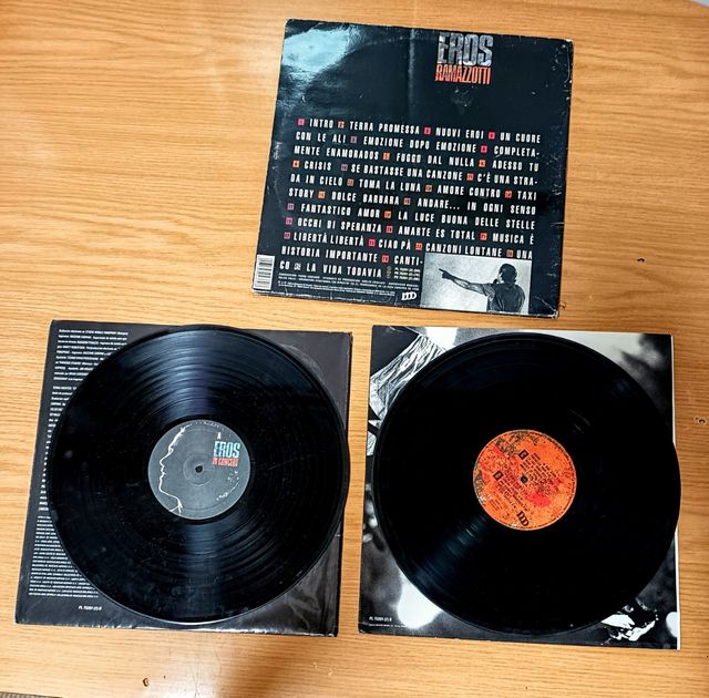 2 Vinili Eros Ramazzotti In Concert