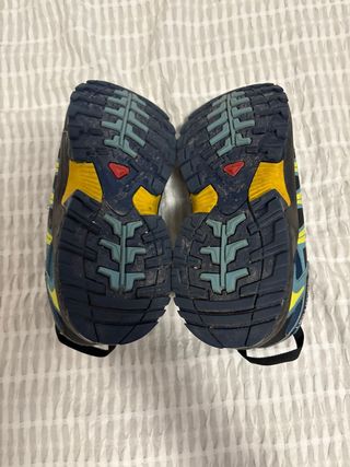 Zapatillas Salomon Niño Azul/Verde Talla 36