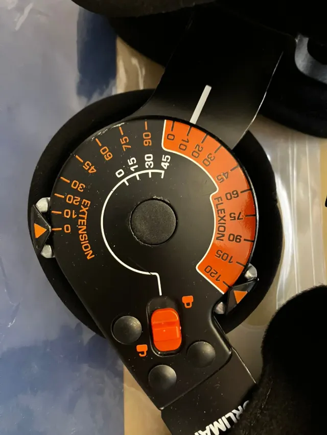 Ortesis de rodilla Orliman con bloqueo