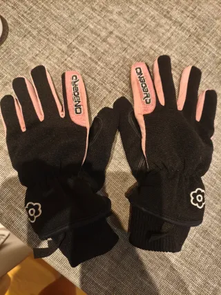 Guantes ONBOARD M Negro/Rosa Moto Pasajero
