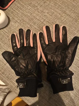 Guantes ONBOARD M Negro/Rosa Moto Pasajero
