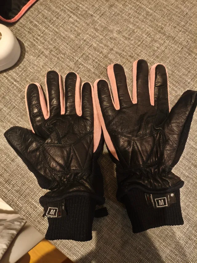 Guantes ONBOARD M Negro/Rosa Moto Pasajero