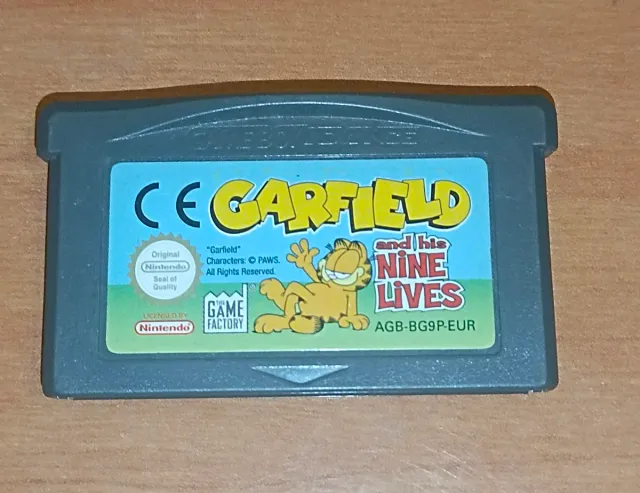 Garfield and His Nine Lives - Game Boy Advance