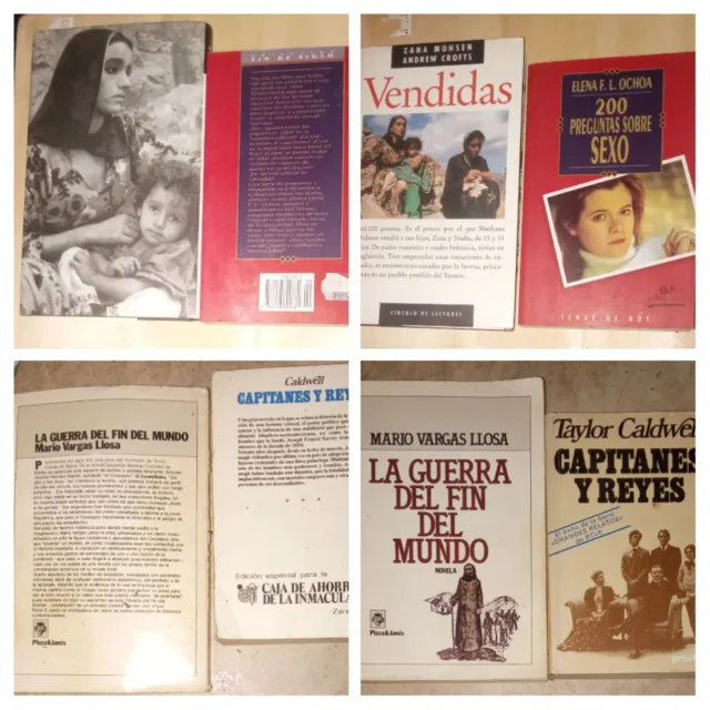 Lote 4 libros x 3 euros