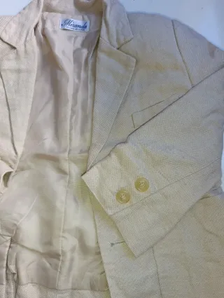 Americana niño Miranda beige