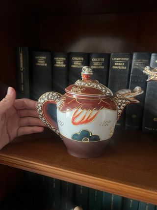 Porcelana Japonesa Satsuma Moriage