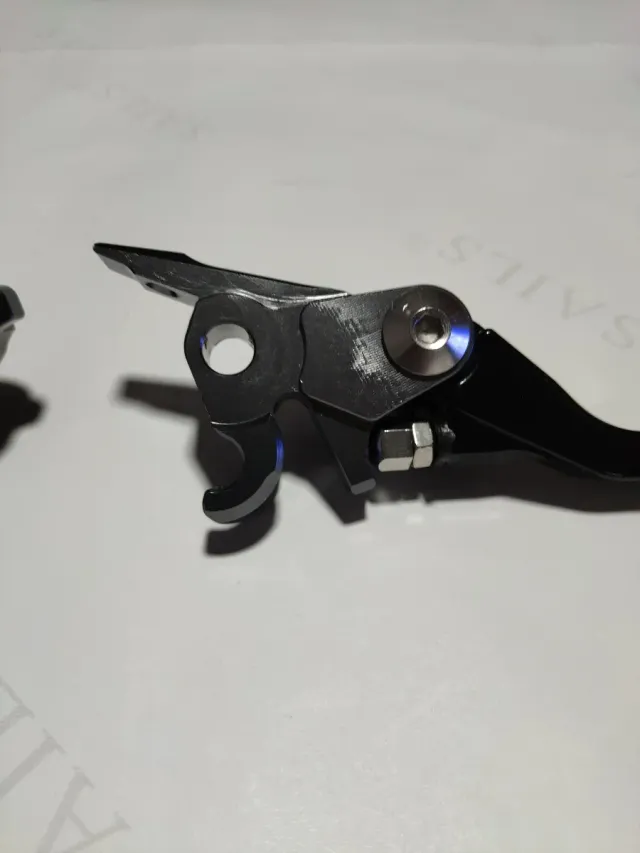 Manetas de Freno y Embrague Moto Negras