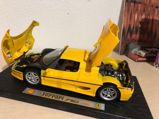 2 Coches Ferrari F50 Escala 1/18