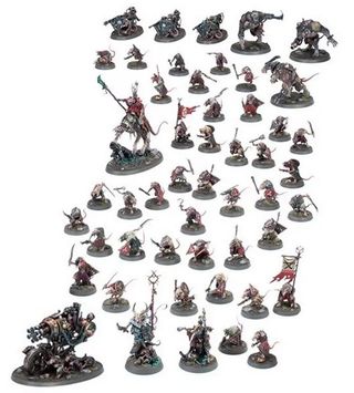 Skaventide parte Skaven su sprue Warhammer