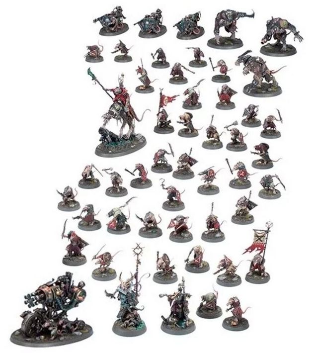Skaventide parte Skaven su sprue Warhammer