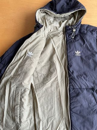 Chaqueta Reversible Adidas Azul/Gris