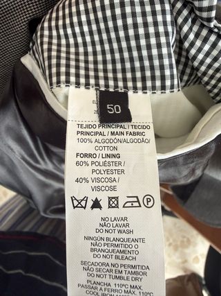 Americana Fórmula Joven Gris Talla M