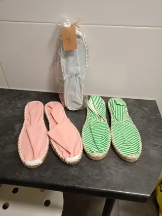 Alpargatas sin estrenar talla 38