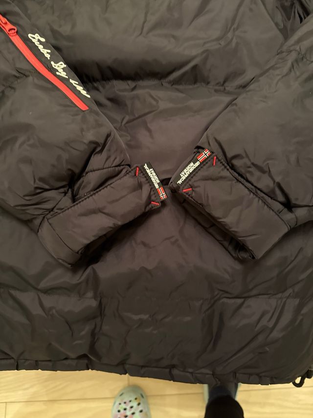 Chaqueta Geographical Norway Negra Talla S