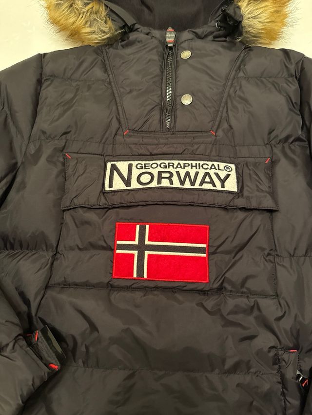 Chaqueta Geographical Norway Negra Talla S