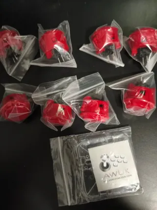 Botones Joystick Arcade Venom Rojos