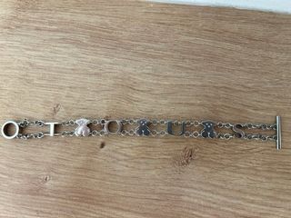 Pulsera Tous Plata Ositos y Letras