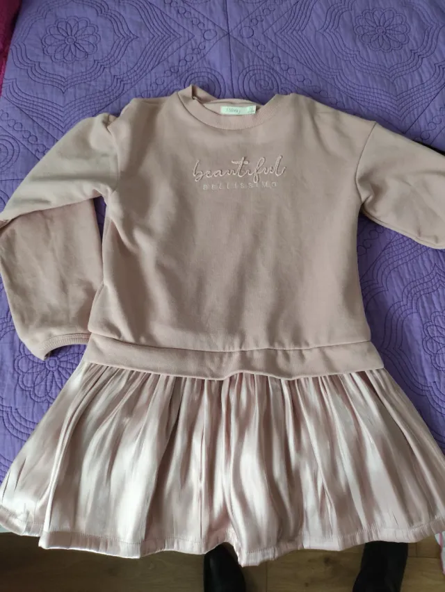 Vestido niña 7-8 años rosa