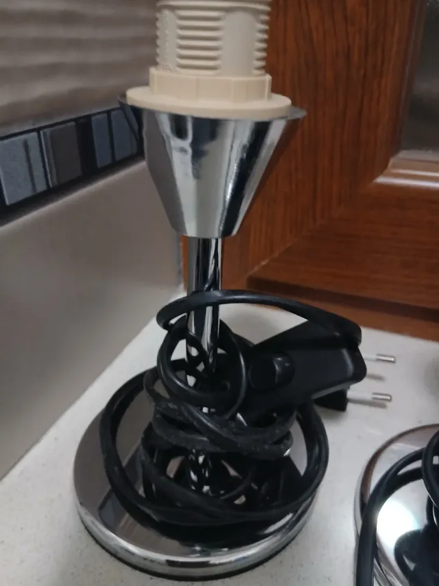 Coppia Paralumi Comodino Metallo