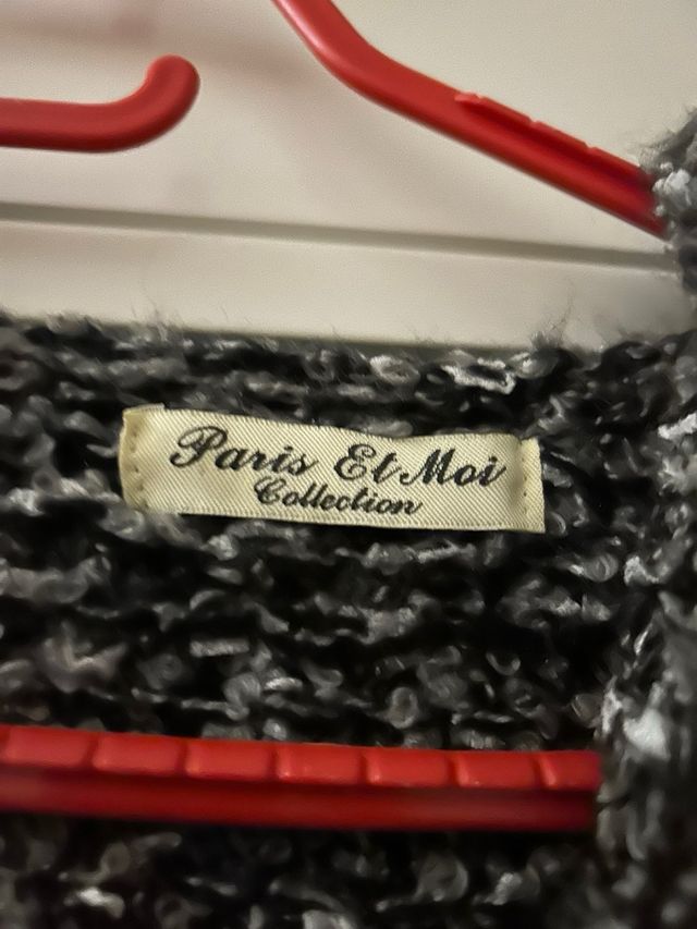 Jersey largo con capucha talla M